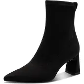 Tamaris Damen Stiefelette Reißverschluss Stoßabsorbierend rutschfest 1-25315-45, Größe:39 EU, Farbe:Schwarz