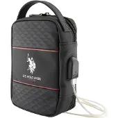 U.s. polo assn. , Tasche Middle Stripe, Schwarz