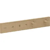 Hansgrohe Fertigmontageset RAINSELECT f UP-Thermostat 3 Verbr brushed bronze brushed bronze