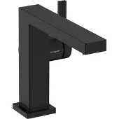 Hansgrohe Tecturis E Einhebel-Waschtischmischer 110 Fine CoolStart EcoSmart+ ohne Ablaufgarnitur, Mattschwarz