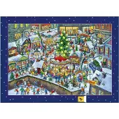 Coppenrath Verlag Wandkalender Wimmeliger Weihnachtsmarkt