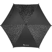 Badabulle Sonnenschirm mit UV-Schutz, Schwarz