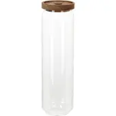 Excellent houseware Voorraadpot - 9 x 30 cm - 1500 ml - Glas - luxe keuken voorr
