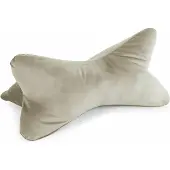 Various Bookiepad Leseknochen Cozy Samt - beige