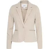 B.young BYRizetta Damen Blazer Jackenblazer Anzugsblazer mit Stretch Reverskragen 1-Knopf-Form Paspeltaschen Slim fit