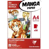 Clairefontaine Manga Block Illustration