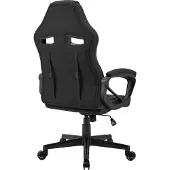 Sense7 Knight Gaming Stuhl aus Stoff Schwarz - Ergonomischer Bürostuhl Schreibtischstuhl Stoff Gamer Sessel Drehstuhl Zockerstuhl PC 120kg Chair