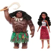 Disney Princess Vaiana Und Maui Puppen