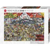 Heye Puzzle British Music History Puzzle 2000 Teile