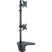 TooQ SOPORTE MESA 2 PANTALLAS VERTICALES 17"-32" NEGRO