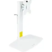TooQ DB1127TN-W Flachbildschirm-Tischhalterung 68,6 cm (27" ) Weiss Tisch/Bank
