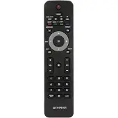 TM Electron Common Tv Ctvph01 Philips Fernbedienung Schwarz Schwarz One Size