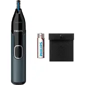 Philips Norelco NOSETRIMMER Series 1000 Nose trimmer series 1000 NT1650/16 Nasen- und Ohrenhaartrimmer, Schwarz, Zylinder, Nase, Akku, AA, 2 Jahr(e)