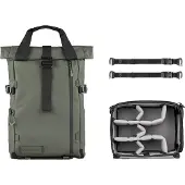 WANDRD PRVKE Photo Bundle Rucksack V4 - Wasatch Green - 21L