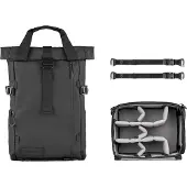 WANDRD PRVKE Photo Bundle Rucksack V4 - Schwarz - 21L