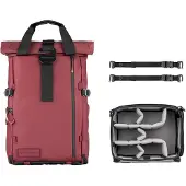 WANDRD PRVKE Photo Bundle Rucksack V4 - Rhone Burgundy - 31L