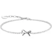 Thomas Sabo Schleifen-Armband mit weissen Steinen