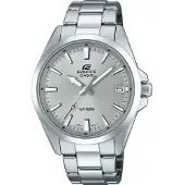 Casio EFV-100D-8AVUEF EDIFICE Uhr Herrenuhr Textil Datum silber