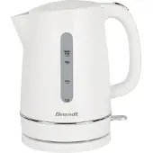 Brandt BO1702W, 1,7 l, 2200 W, Weiß, Wasserstandsanzeige, Drahtlos
