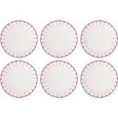 Villeroy & Boch Speiseteller "Speiseteller Fleur Couleur ø 26,6 cm 6er Set"