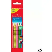 Faber-Castell Buntstifte Neon Bunt (5 Stück)