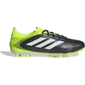 Adidas Fußballschuh PERFORMANCE "COPA PURE 3 LEAGUE FG/MG", Damen, Gr. 41, weiß (core schwarz, cloud weiß, lucid lemon), Synthetik, Schuhe Fußballschuh, geeignet für Rasen- und Kunstrasenplätze