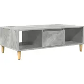 vidaXL Couchtisch Betongrau 102 x 55 x 35 cm Holzwerkstoff