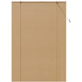 vidaXL Rollo Braun 150 x 220 cm Bambus