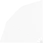 vidaXL Balkon Sichtschutz 210 x 210 cm Polyester Weiß
