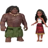 Mattel Disney Princess Packung 2 Mini Puppen Vaiana Und Maui Vaiana 2 Puppe Mehrfarbig Kinder Mehrfarbig One Size