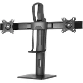 Aisens Soporte De Mesa Pro Contrapeso Gira E Incli Para 2 Monitores 6kg Negro