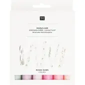 Rico Candle liner Set Roses, 6-tlg He.501276