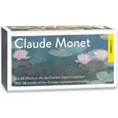 Gedächtnisspiel Claude Monet: Impressionismus – Monets beliebteste Werke, Sprachen Deutsch, Englisch, inkl. 1 Buch