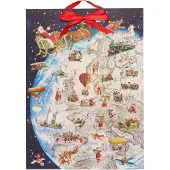 Sonstige Verlage Wandkalender Dienstplan des Weihnachtsmanns