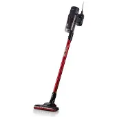Ariete 2358/00, 2-in-1-Stabstaubsauger, Beutellos, Rot, 0,5 l, Rechteckig, Aluminium