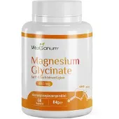 VitaSanum Magnesium Glycinate – Sanft & hoch bioverfügbar (90 Kapseln) 60 St Kapseln