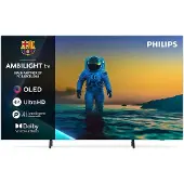 Philips 65OLED820/12, 165,1 cm (65"), 3840 x 2160 Pixel, OLED, Smart-TV, WLAN, Schwarz