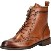 LLOYD SELECTED Schnürstiefeletten Damen 32303934333831 Braun 38 EU