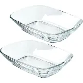 Kadax Glas Salatschüssel 230ml Snackschale 2 Stk