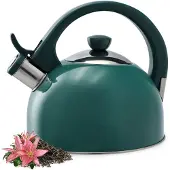 Kadax Induktionskessel Gas mit Pfeife 1,7 l traditionell