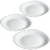 Kadax Speisetellerplatten 28cm Weiß 3 Stk