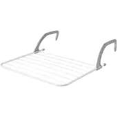 Kadax Balkonwäschetrockner "Munga", Wäscheständer, Heizkörpertrockner, Wäschetrockner, Balkontrockner, 63 cm
