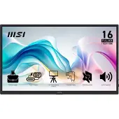 MSI PRO MP165 E6, 39,6 cm (15.6"), LED, 1920 x 1080 Pixel, Full HD, 16:9, 4 ms