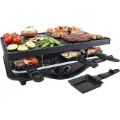 Steba Raclette RC 28, 45 x 30 x 14,5 cm für 8 Personen