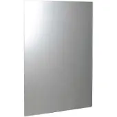 Sapho PLAIN Spiegel mit Schnittkante 50x70cm, abgerundete Ecken, CU free