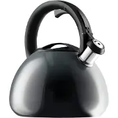 Kadax Wasserkocher mit Pfeife, Gas-Induktion, Stahl, 2,6 l