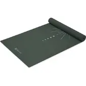 Gaiam YOGAMATTE DEEP GREEN VISION 5MM CLASSIC PRINTED