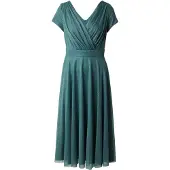 Vera Mont Cocktailkleid "Damen im Glitzer-Look" Ohne Tasche Stoff