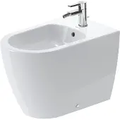 Duravit Stand-Bidet ME by Starck BACK-TO-WALL m ÜL m HLB 370x600mm 1 Hahnloch weiß WG weiß