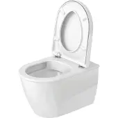 Duravit Wand-WC DARLING NEW RIMLESS tief, 370x540mm weiß weiß